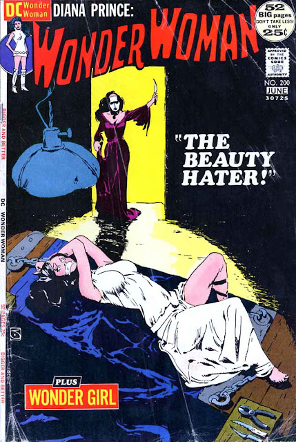 Wonder Woman v1 #200 dc 1970s bronze age comic book cover art by Jeff Jones Wonder Woman v1 #200 dc 1970s bronze age comic book cover art by Jeff Jones