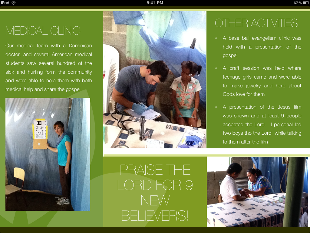 Bringing the Mission Home. The Couch family. Vision Trust Intl.