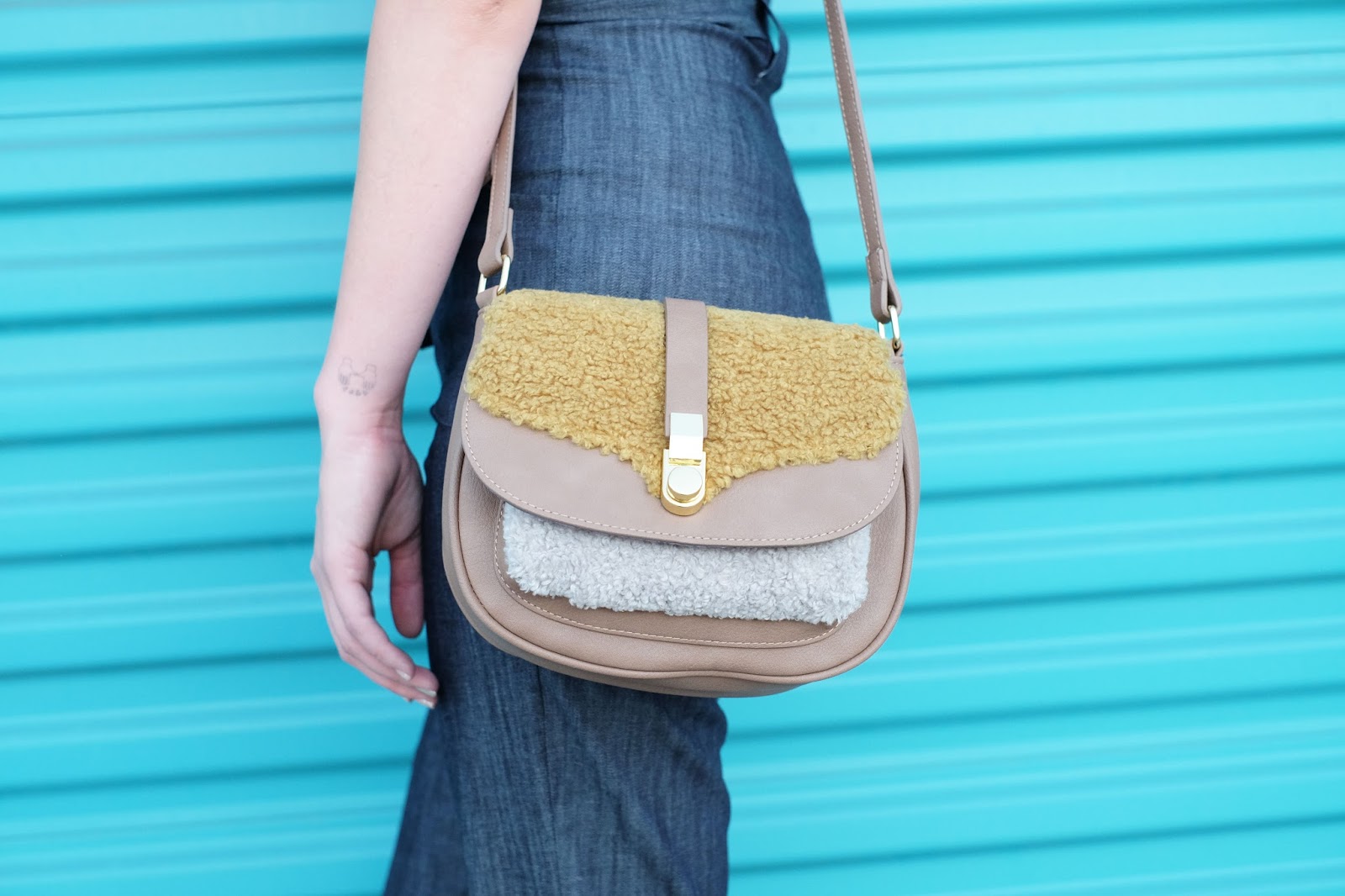 Denim Jumpsuit & Boots // A Fashion Nerd, A Colorful Fashion Blogger