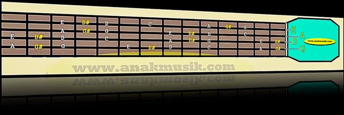 Tangga Nada Gitar Bass Blues Tangga Nada Gitar Bass Blues