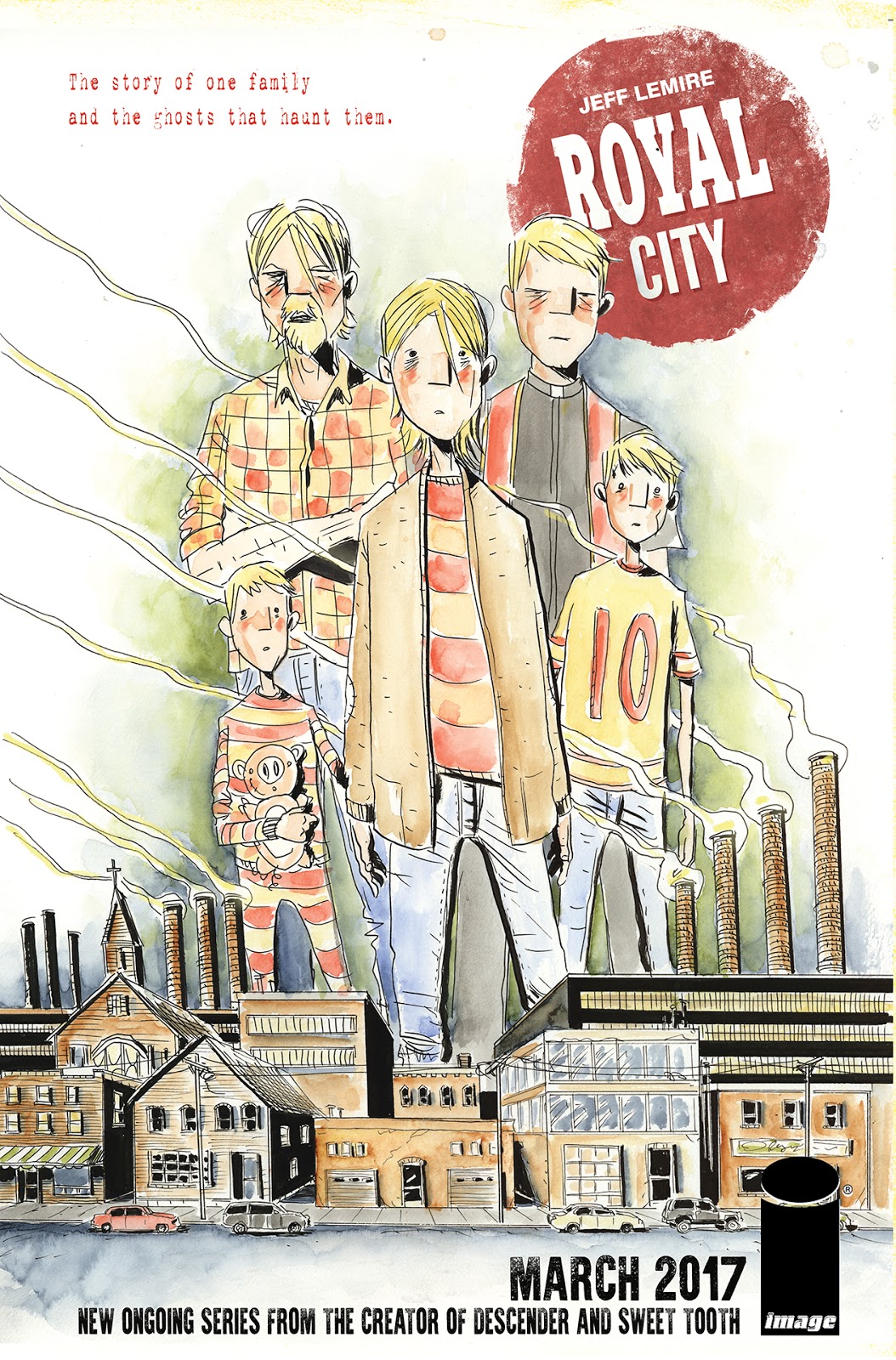 Jeff Lemire's Blog ROYAL CITY A New Ongoing Image Series Written