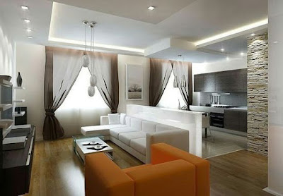 modern small open plan kitchen living room design ideas zoning