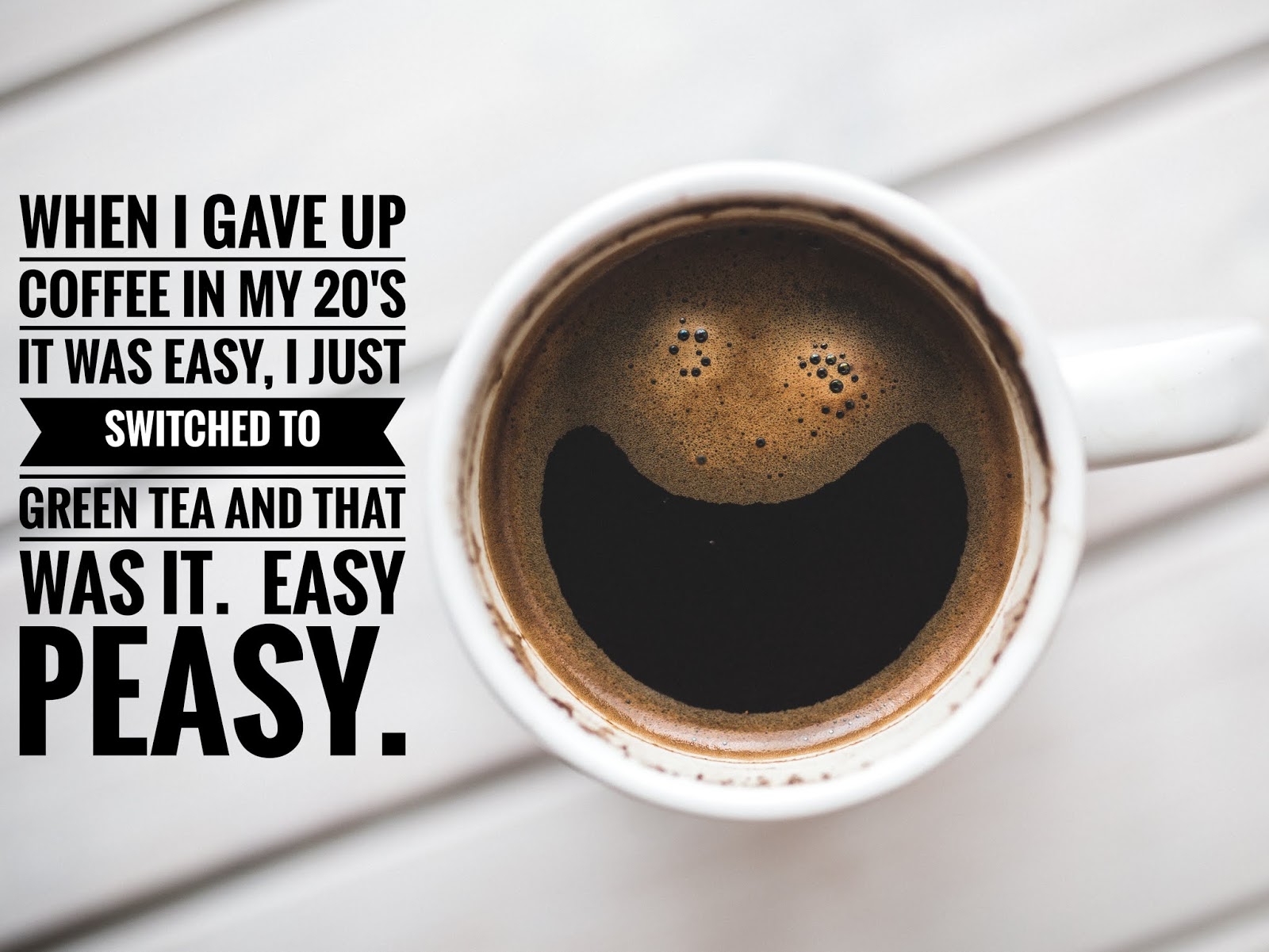 How to Give Up Coffee Adina Mayo