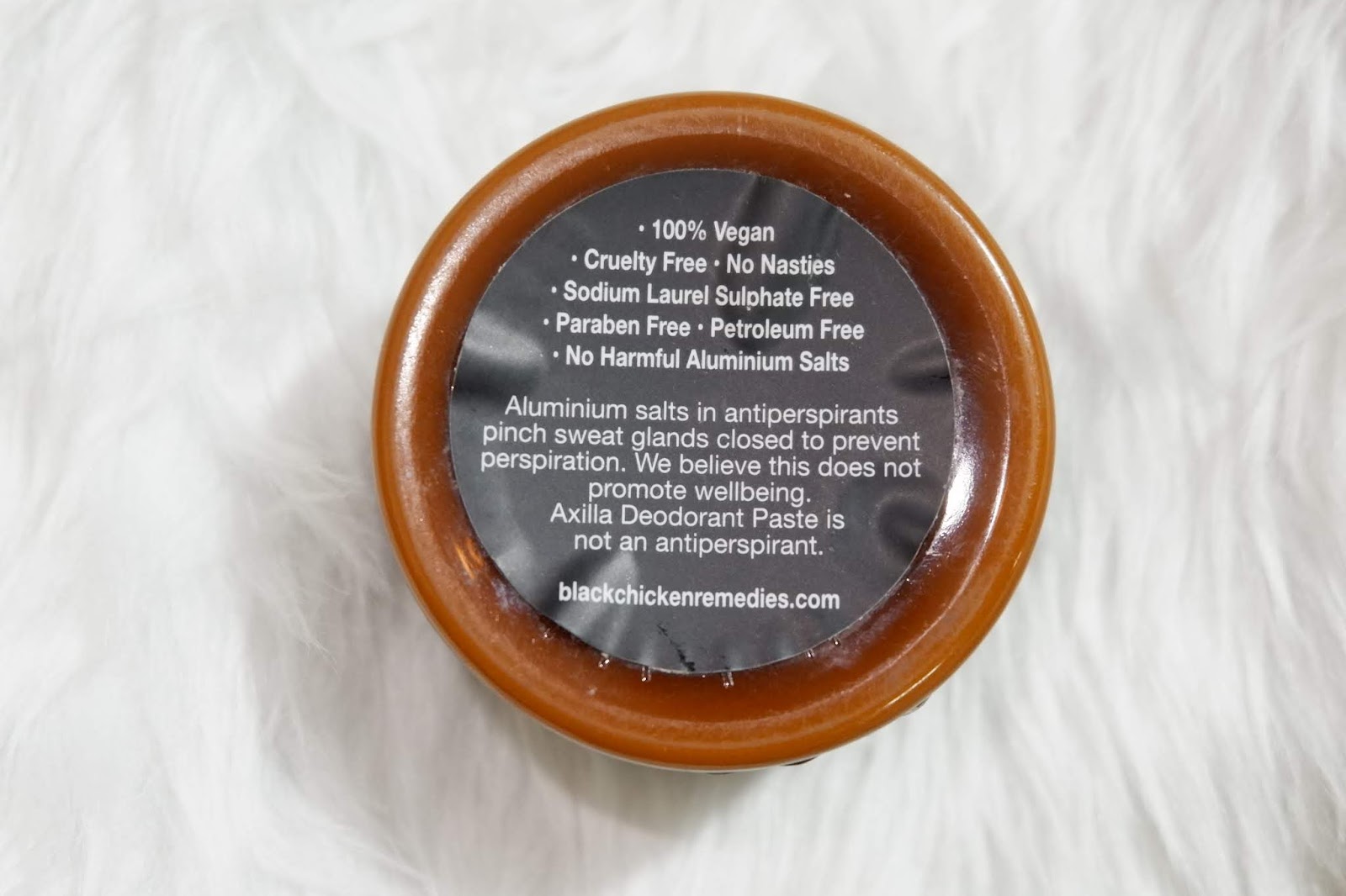REVIEW Black Chicken Remedies' Axilla Natural Deodorant Paste SUPERPINAY