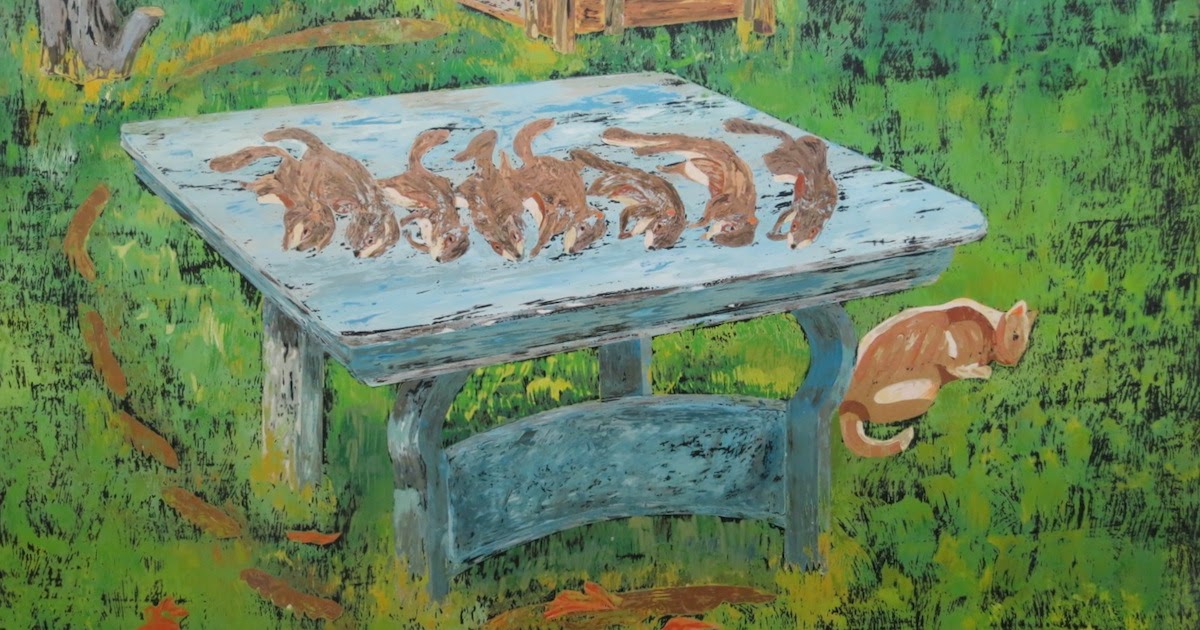 James Seffens Art Dead Squirrels