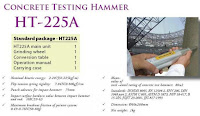 Alat Uji Kekerasan Beton HT 225A Hammer Test