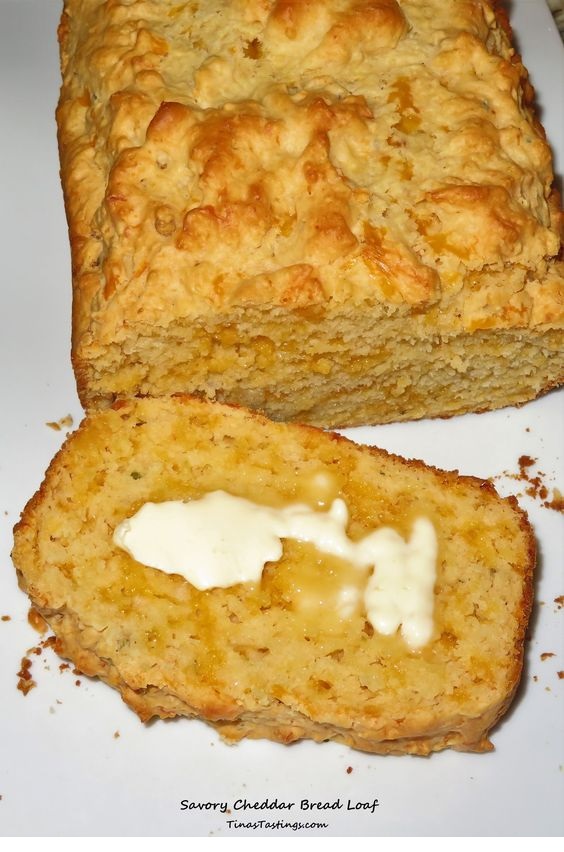 Savory Cheddar Bread Loaf