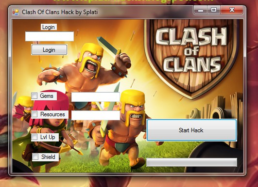 Clash of clans online hack