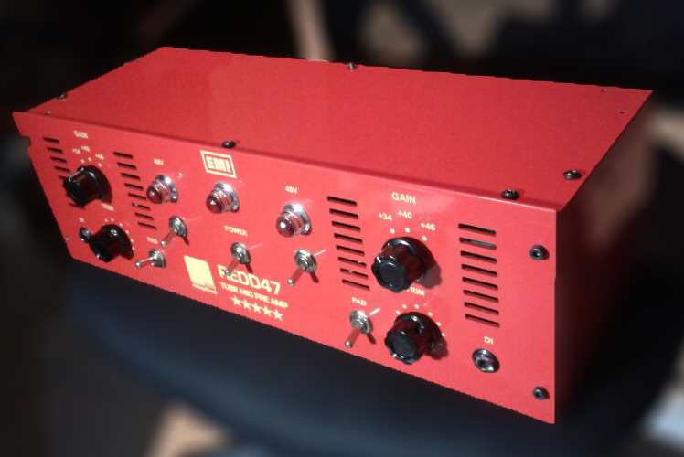 Klontz Audio REDD47 TUBE MIC PREAMP
