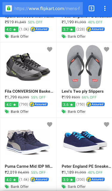 heels slippers in flipkart