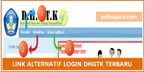Link DHGTK V.2.1 (Versi 2.1) Terbaru Untuk Login Absensi Online (Daftar
Hadir Guru)