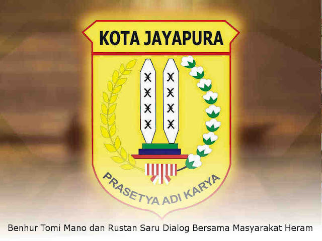 Benhur Tomi Mano dan Rustan Saru Dialog Bersama Masyarakat Heram Benhur Tomi Mano dan Rustan Saru Dialog Bersama Masyarakat Heram