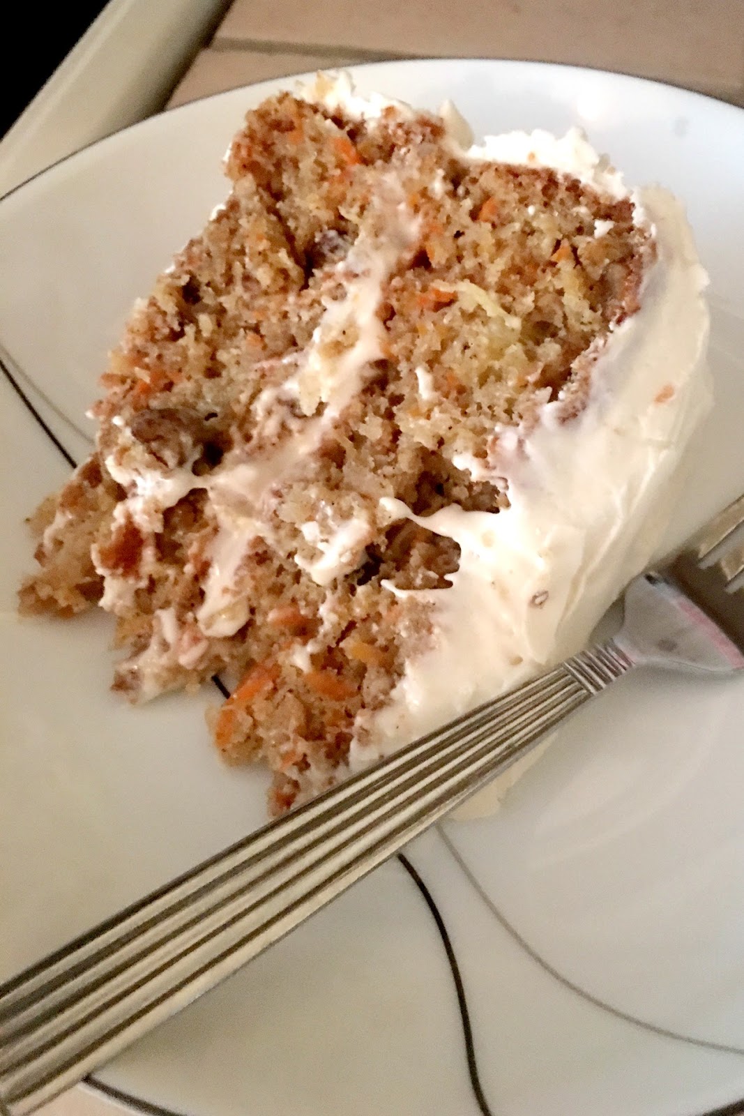 The Harris Sisters Carrot Cake with Cream Cheese Frosting