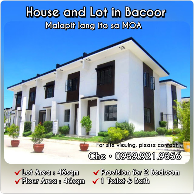 Low Cost Housing in the Philippines Affordable House and lot in Bacoor