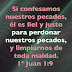 Si confesamos nuestros pecados, el es fiel y justo