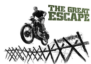La gran evasión, el rodaje de la escena de Steve McQueen escapando con su moto La gran evasión, el rodaje de la escena de Steve McQueen escapando con su moto