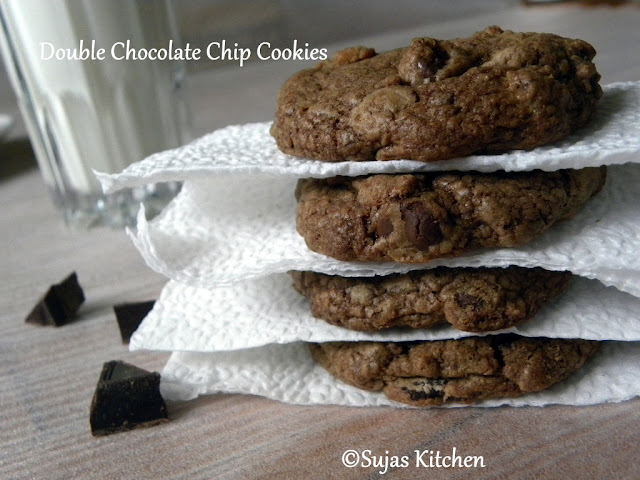 How to make Double Chocolate Chip Cookies