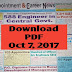 Download Appointment & Career News PDF Paper Oct 7, 2017