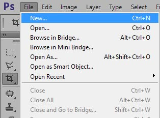 Cara Membuat Dokumen Baru di Photoshop Cara Membuat \Dokumen Baru di Photoshop