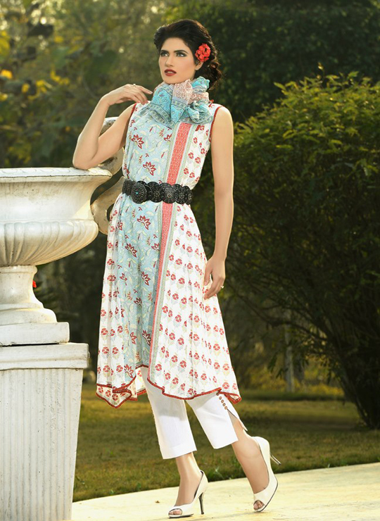Chintz Lawn Dresses Spring/Summer Collection 2013 By Khaadi | Beautiful ...