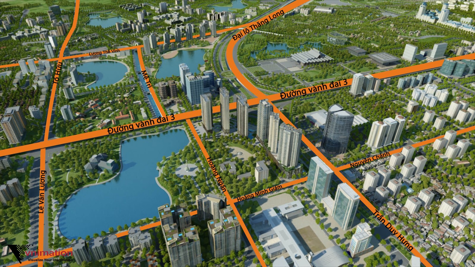 Vị trí dự án chung cư D'Capitale Trần Duy Hưng Vị trí dự án chung cư D'Capitale Trần Duy Hưng