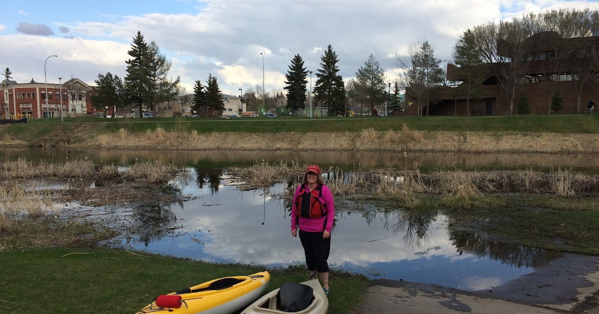 Canoeing Around Edmonton, Alberta, Canada Sturgeon River