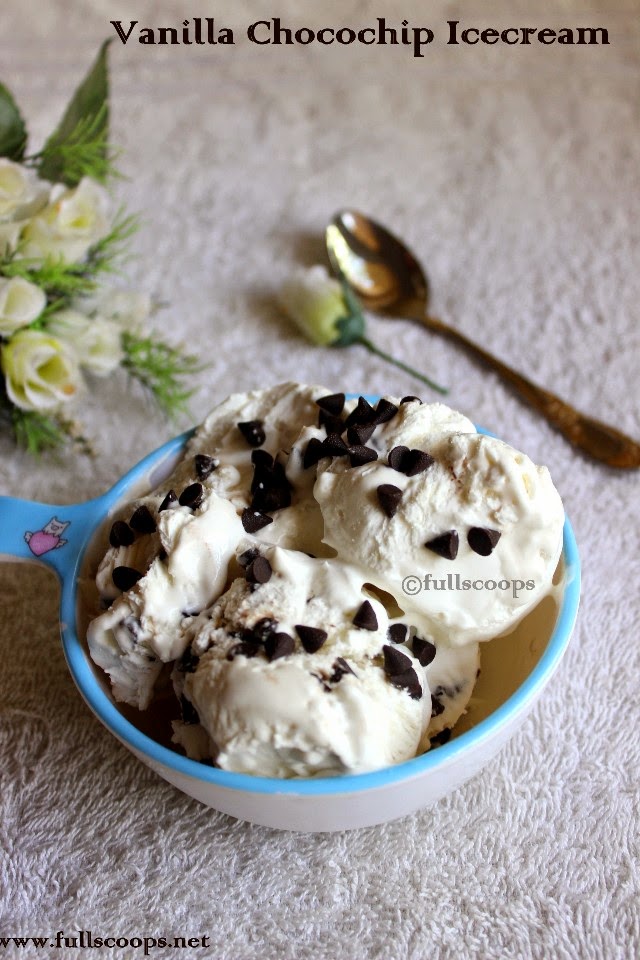 Vanilla Chocolate Chip Ice Cream A guest post Full Scoops A food