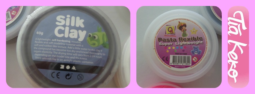 Manualidades con niños con pasta de modelar