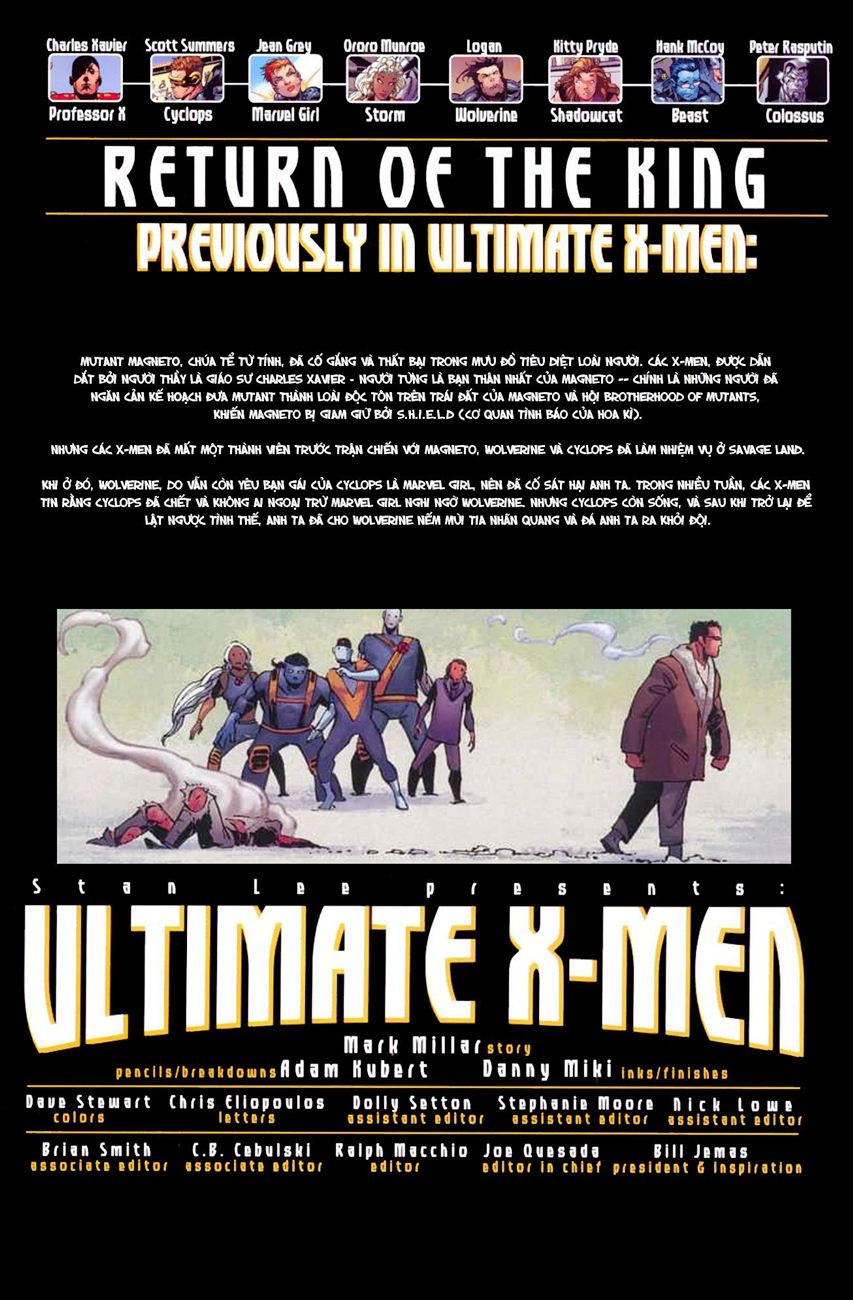Ultimate X - men chap 33