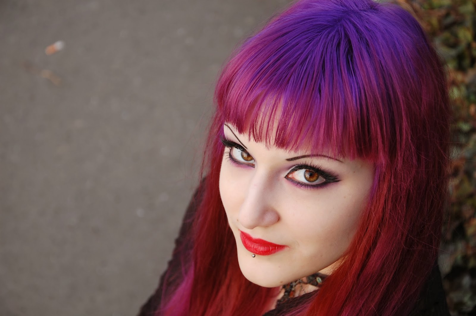 Lena Lednicka: What Happens When You Dye Red Hair Purple