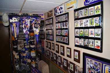 A Vikings fan dream room