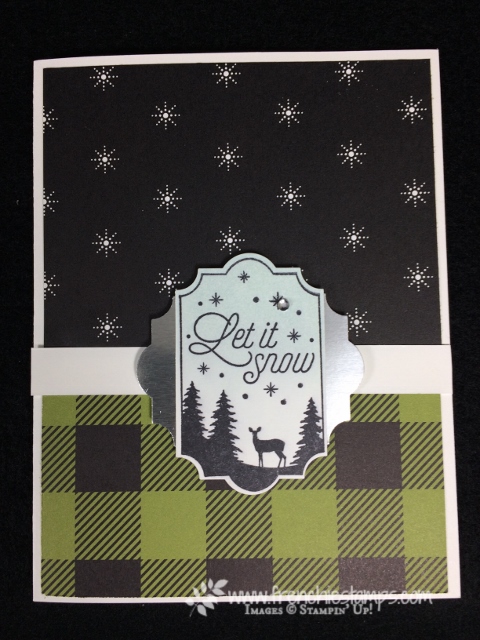 Merry little Christmas designer paper, Everyday Label Punch, Merry Little Label,