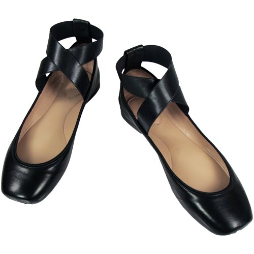 It's Shoe Time! Chloe Criss Cross Ballerina Flats