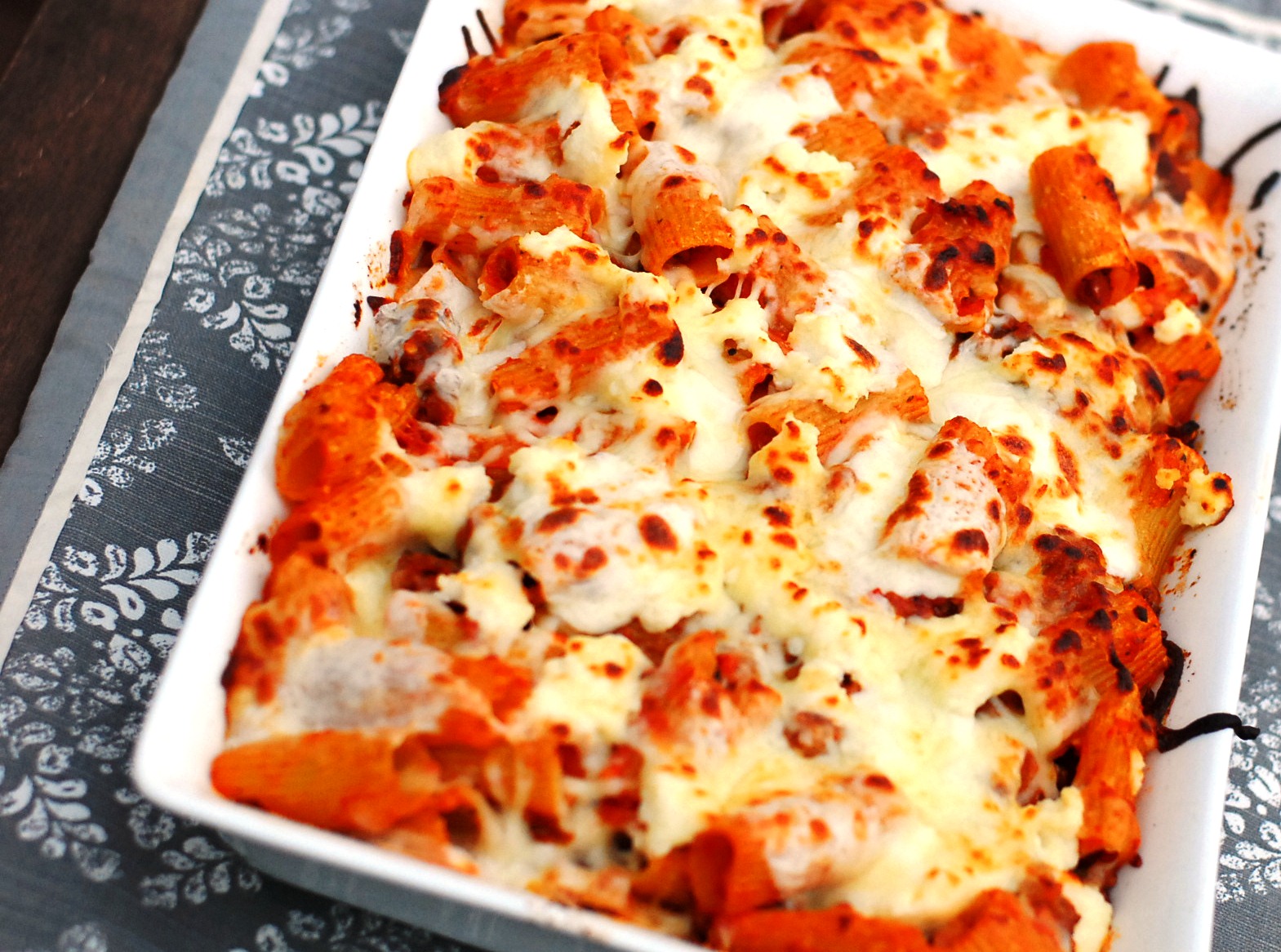 Cooking With Wine (In A FishbowlSized Glass) The Best Baked Ziti