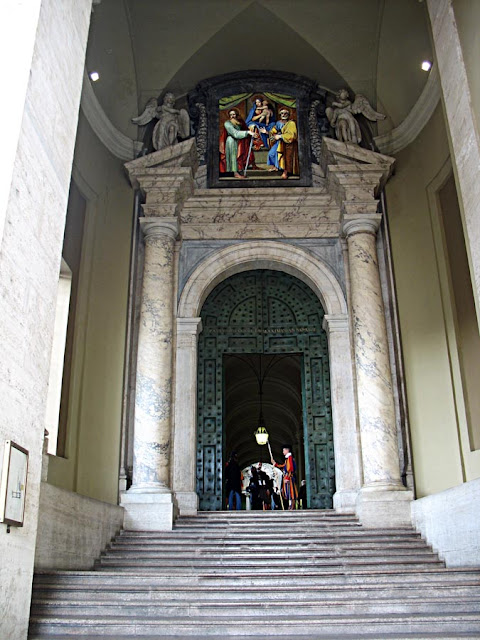Sistine Chapel door