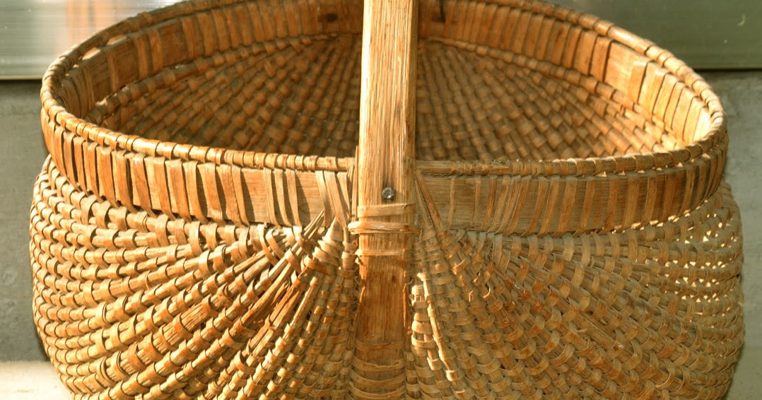 Saturdays Vintage Finds Awesome Handmade Vintage Basket