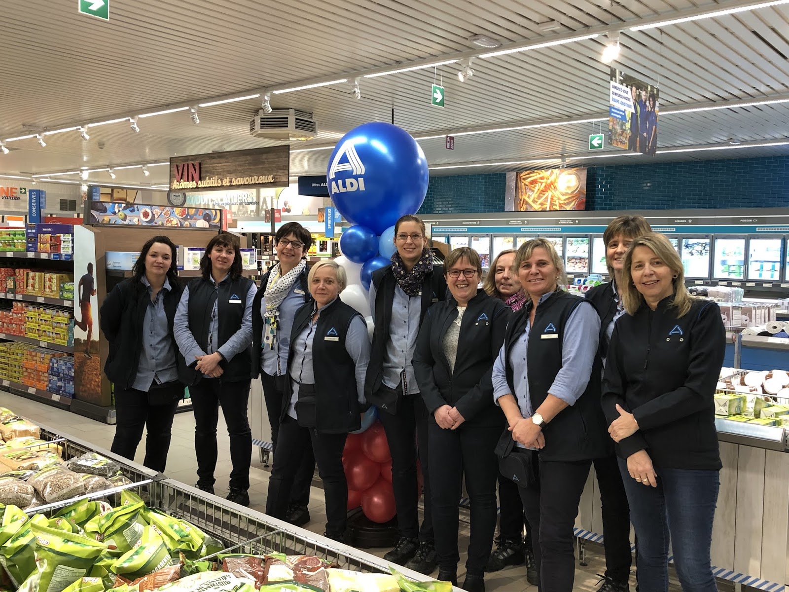 Les infos du NordLuxembourg Le magasin ALDI de Rochefort entièrement