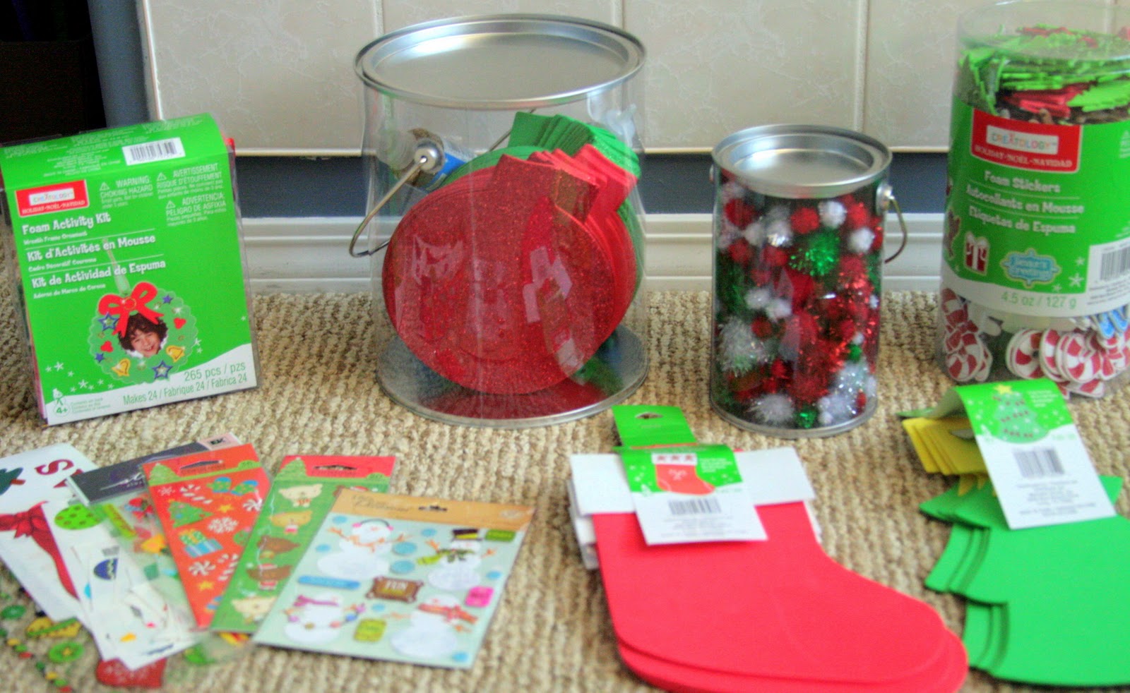 The Navy Stripe Organizing Kids Seasonal Crafts