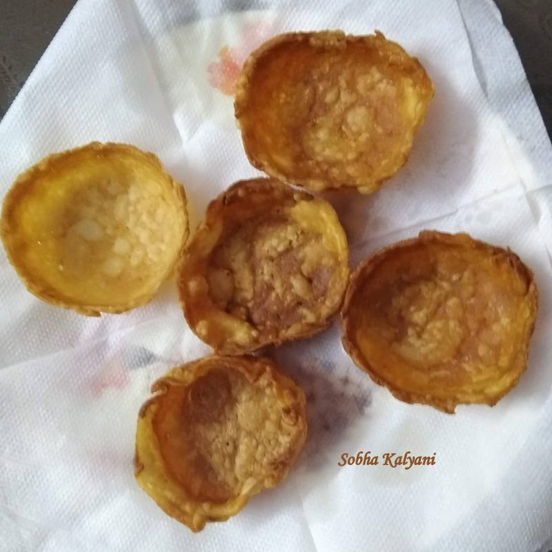 How to make katori chaat / cup chaat