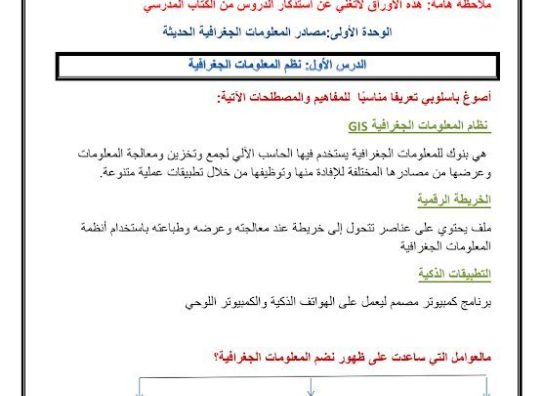 تلخيص ومراجعة لمادة الدرسات الاجتماعية تلخيص ومراجعة لمادة الدرسات الاجتماعية