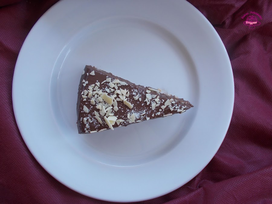 Tarta marquesa de chocolate venezolana