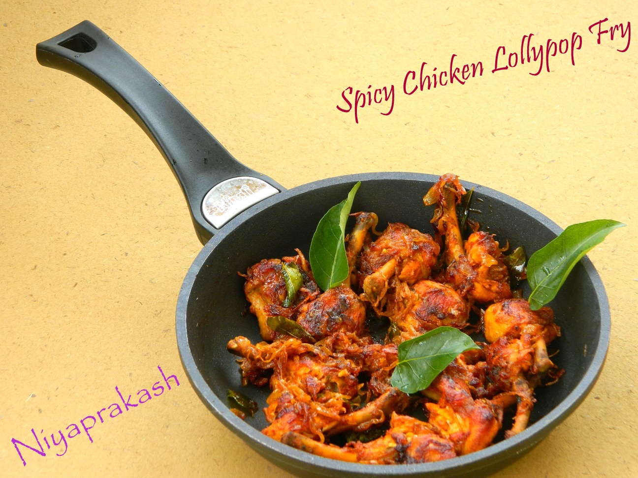 Niya's World Spicy Chicken Lollipop Fry (made of Godrej Real Good