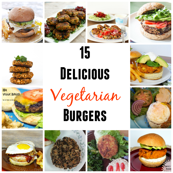 15 Delicious Vegetarian Burgers