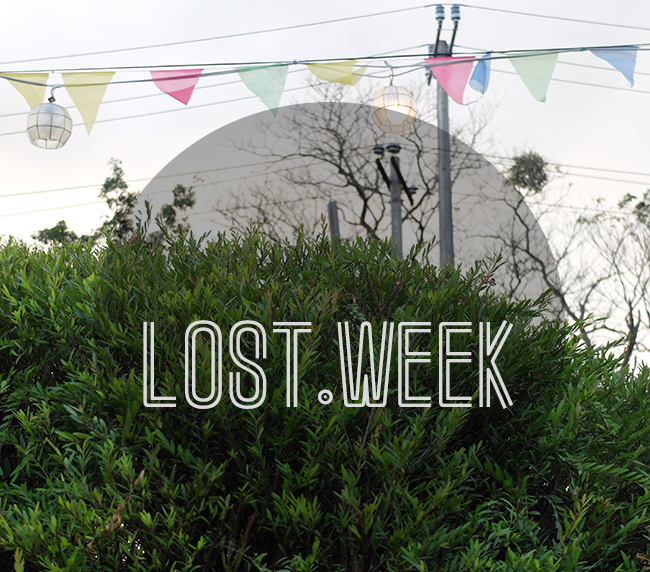 The lost week: blogging challenge