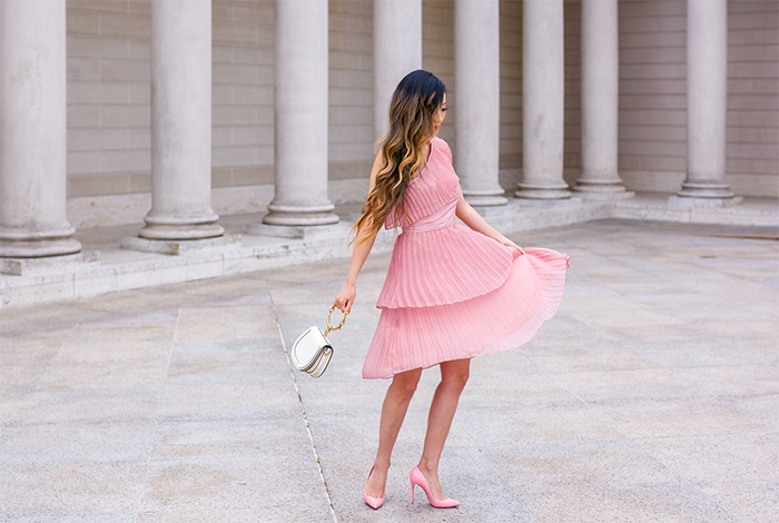 shoes that match with dusty pink dress