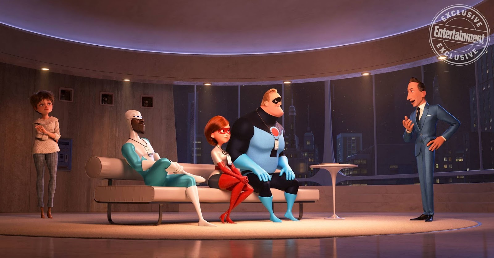 New 'Incredibles 2' Image Gives us Our First-Look at the Tech-Savvy Evelyn Deavor