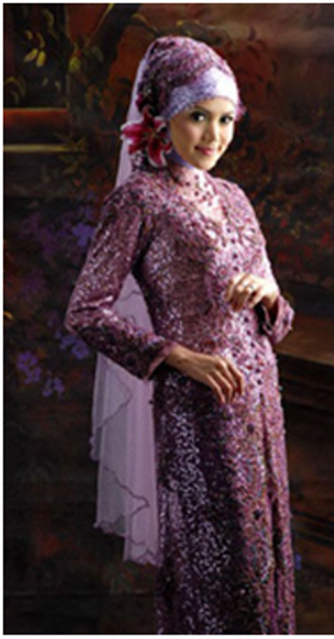  kebaya  muslimah baju pengantin muslim dan model  kebaya  