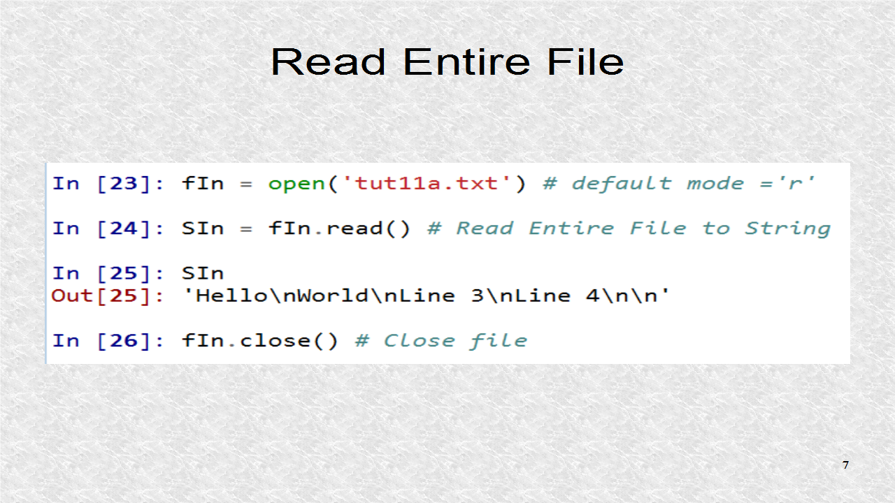 Audio Programming In Python: 11. Python Files