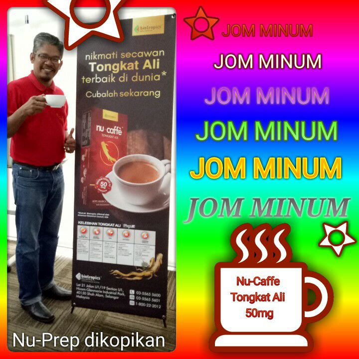 Nu-caffe Tongkat Ali 50mg