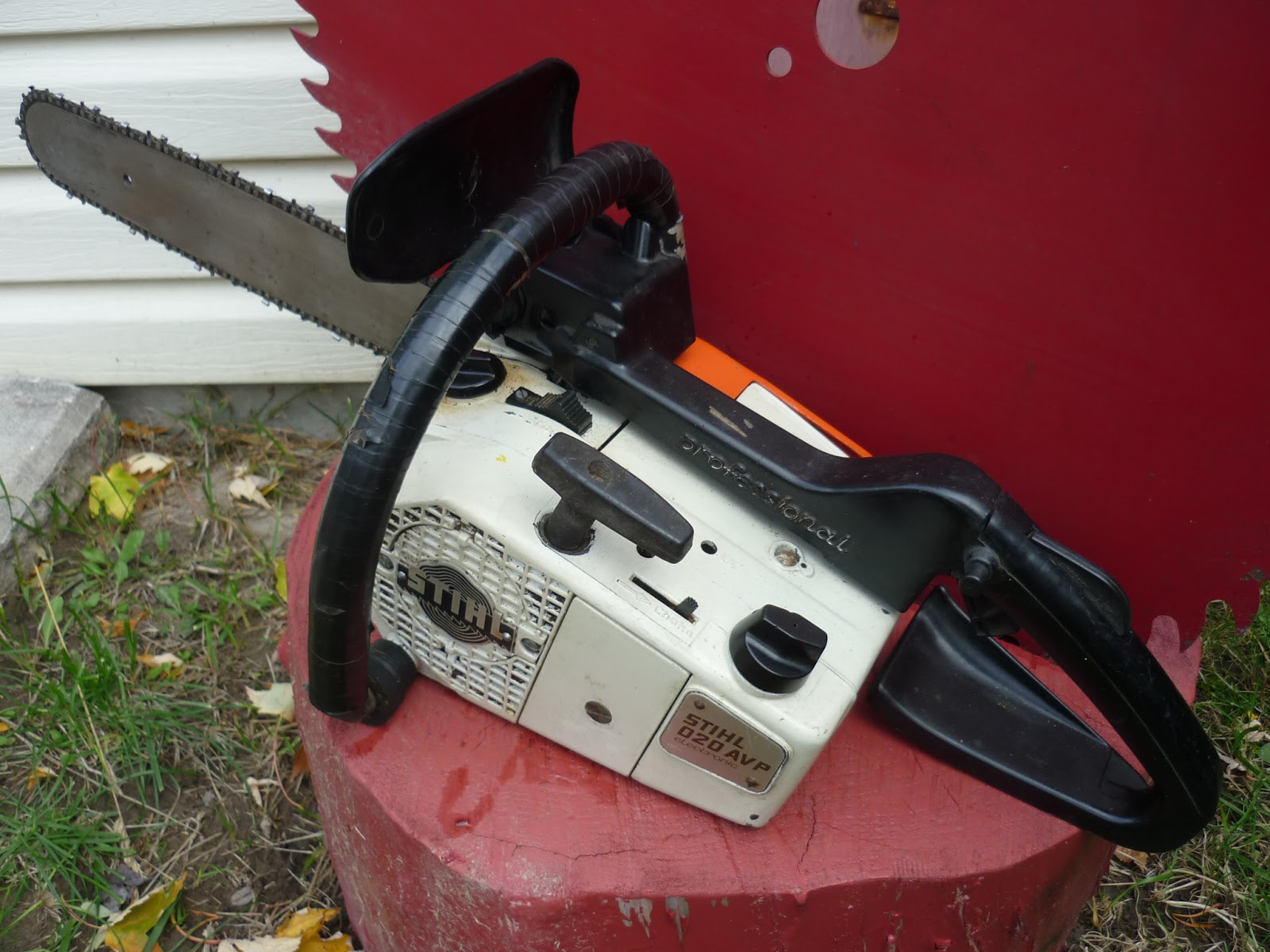 VINTAGE CHAINSAW COLLECTION: STIHL 020 AVP.